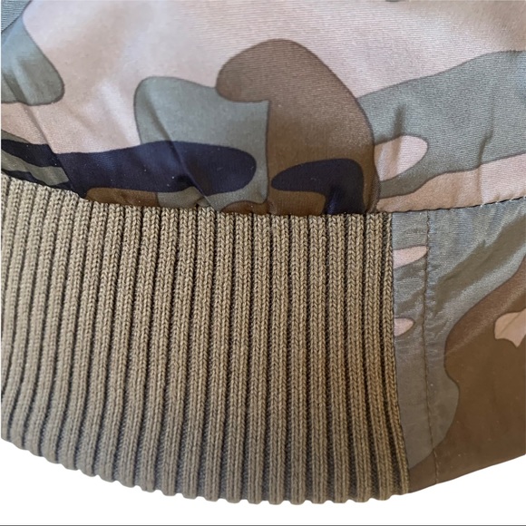 Forever21 Love Tree Camo Bomber Jacket - Picture 7 of 10